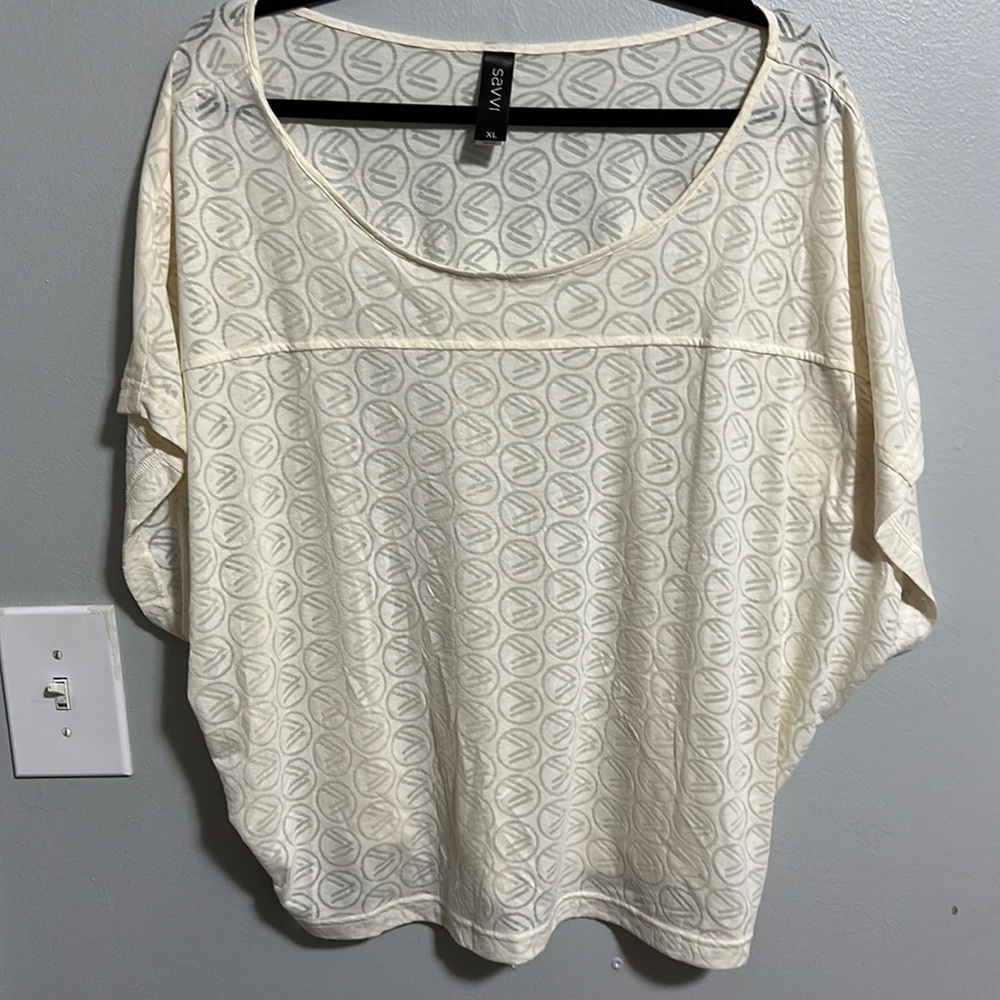Savvi Embossed Tunic